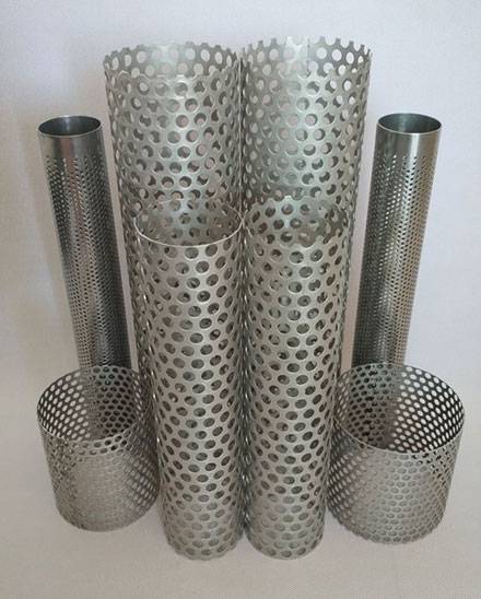 Stainless Steel 304 Perforated Tubes